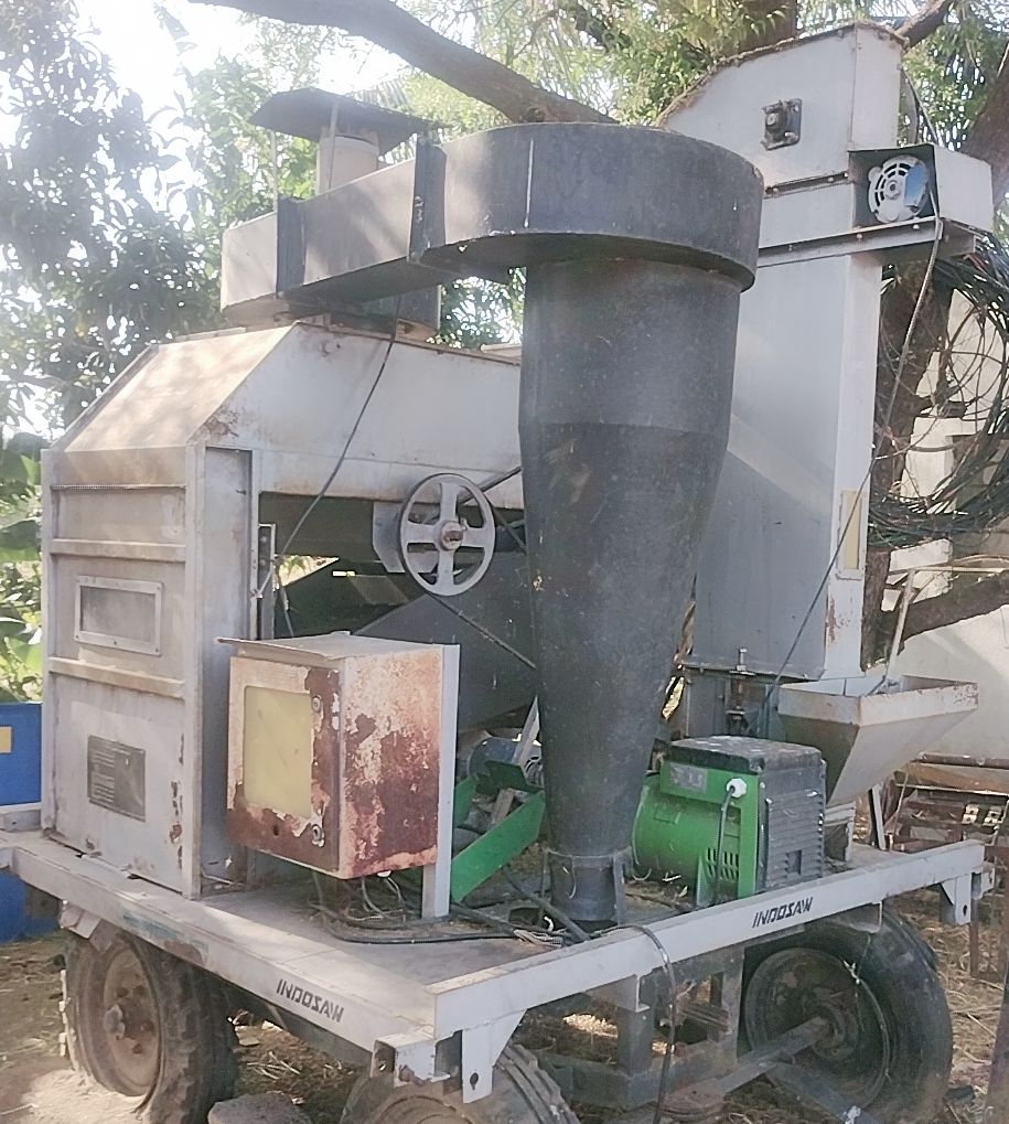 Mobile seed processing Mechine